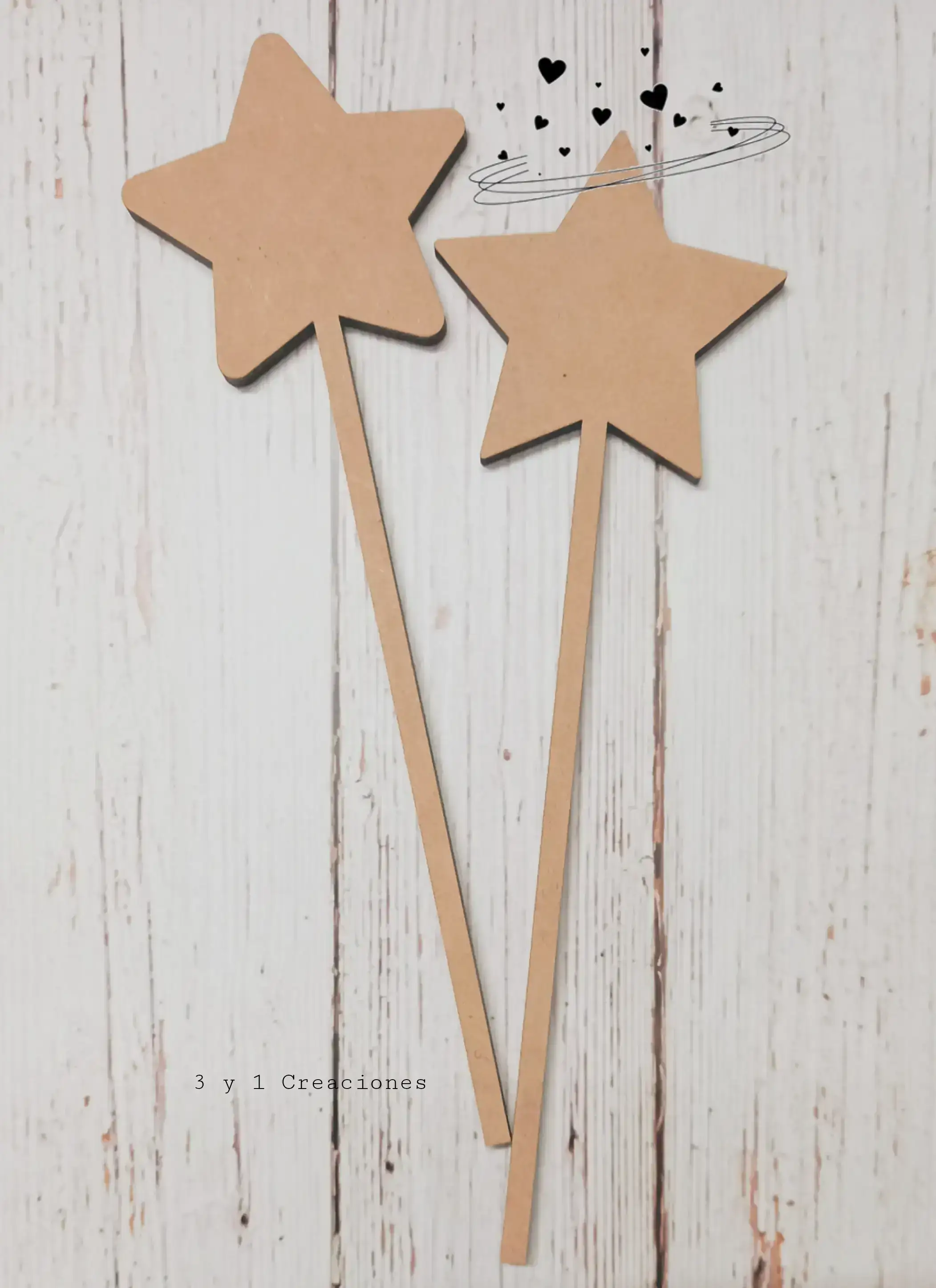 VARITA ESTRELLA 5,5MM 25 CM 