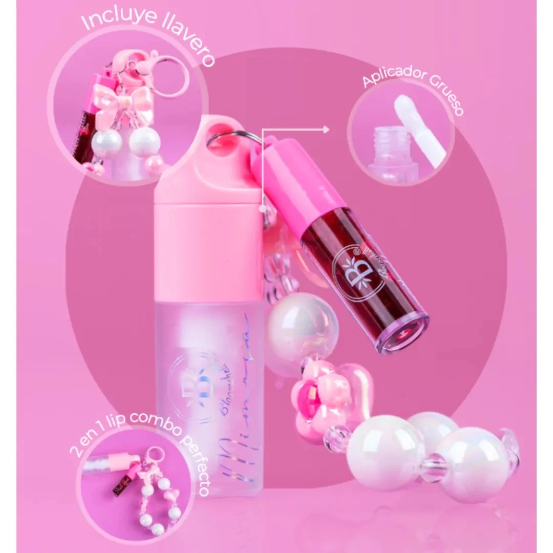 Llavero duo mimosa + tinta Bloomshell 2