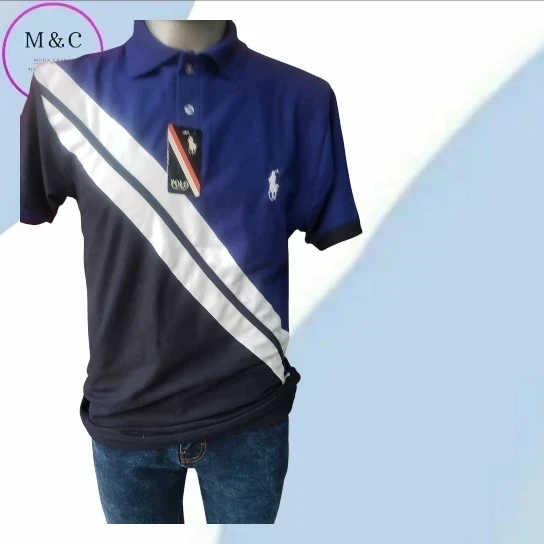 Playera G franja de color 2