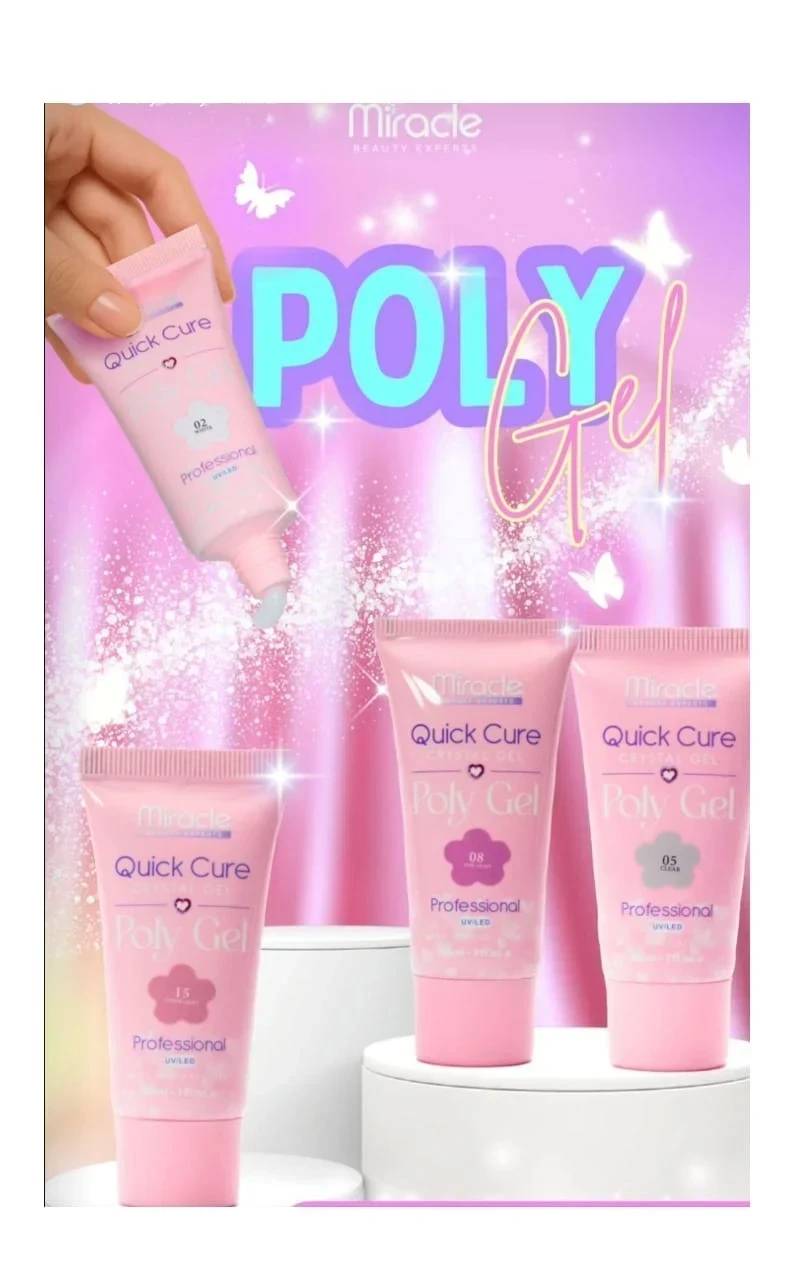 mirace poly gel clear