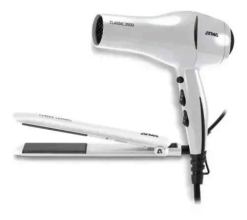 Combo Secador + Planchita SET ATMA CK4015P