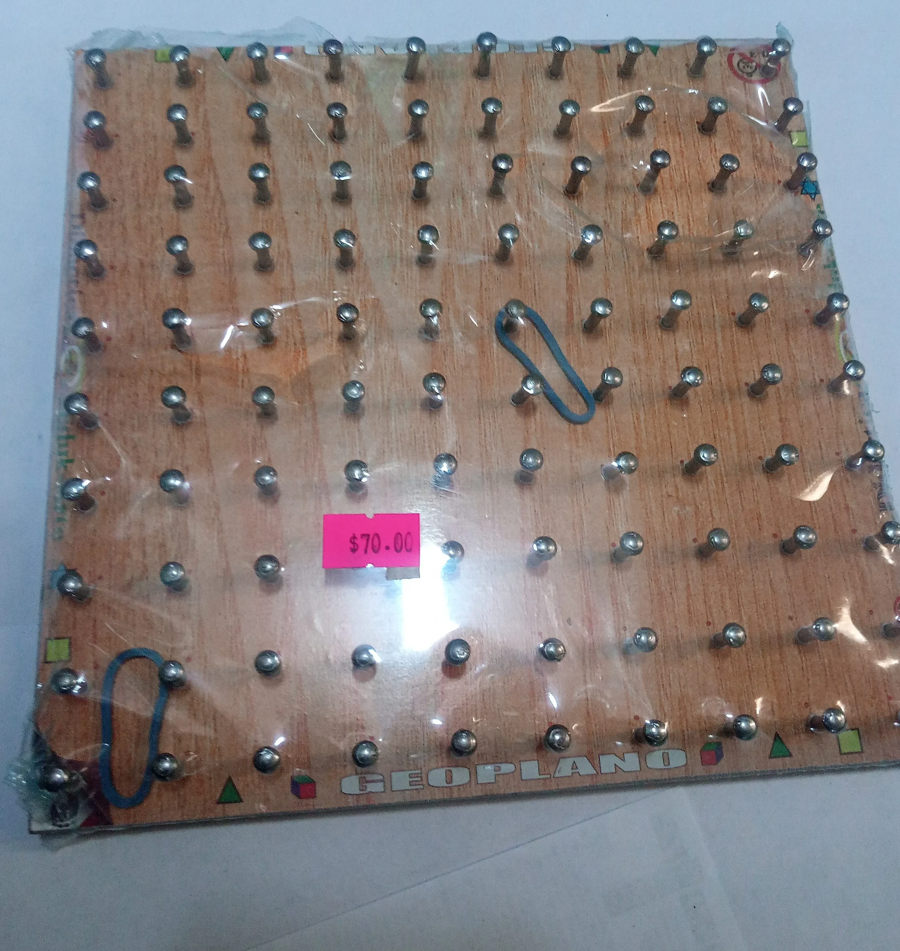 Geoplano de madera  2