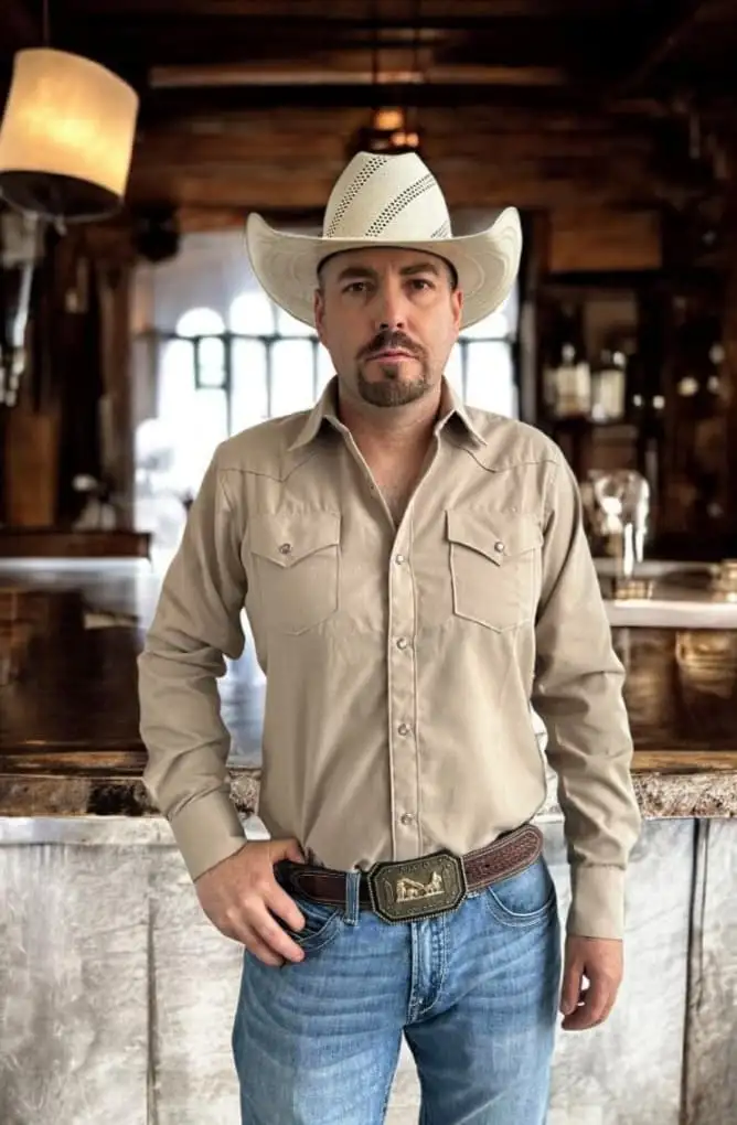 CAMISA VAQUERA CABALLERO 