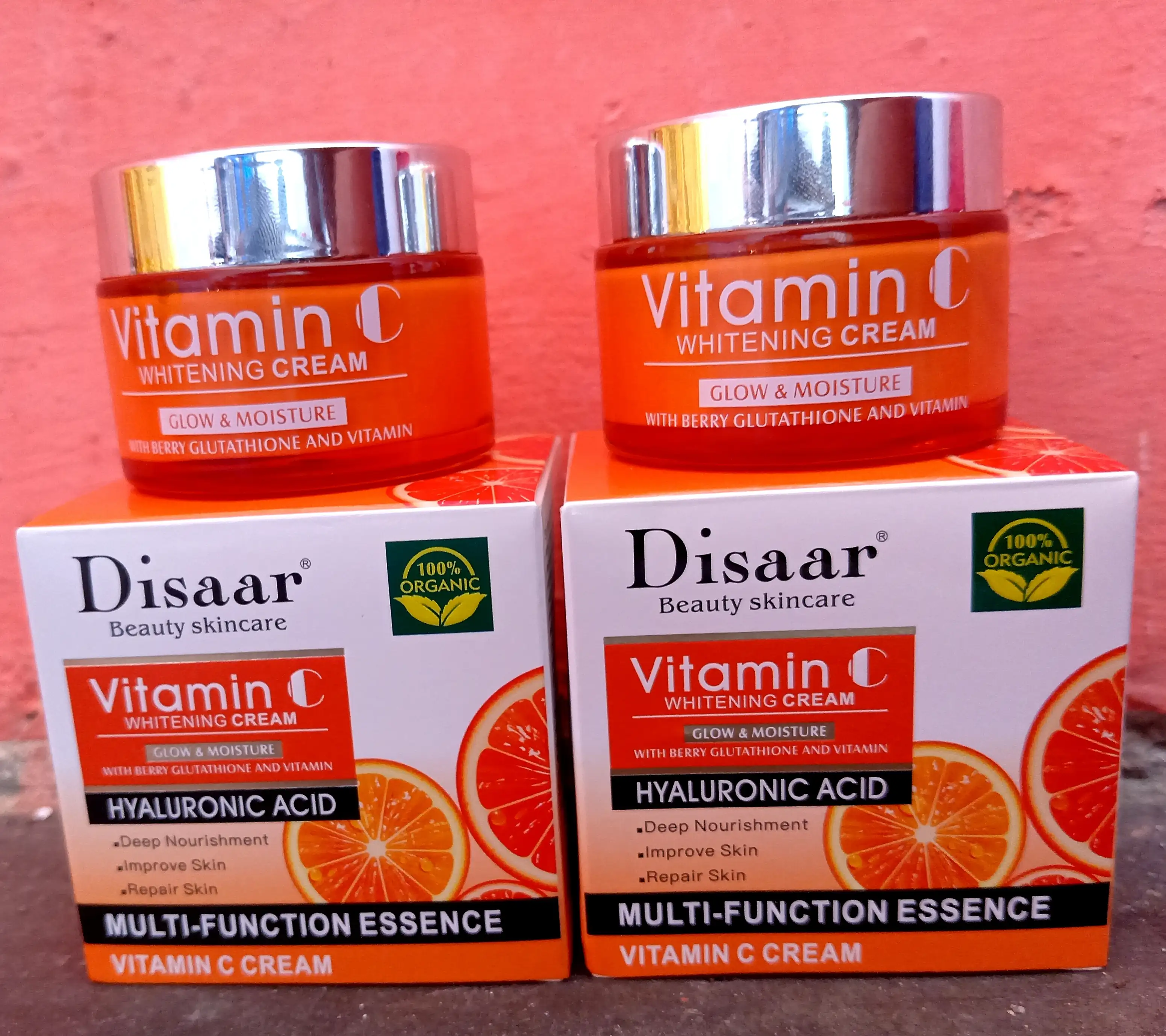 Crema Blanqueadora con vitamina C de Disaar 