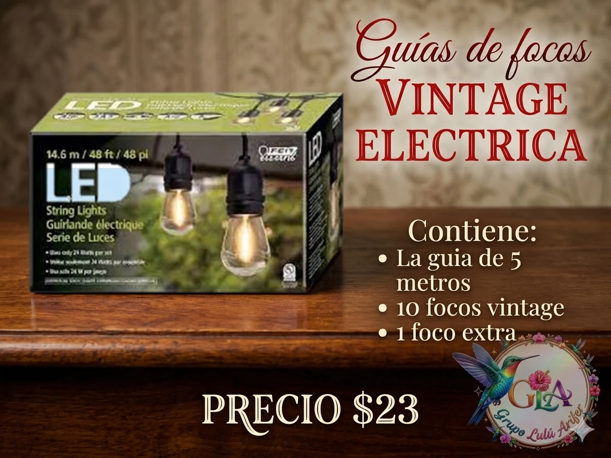 Guías vintage de 5 m