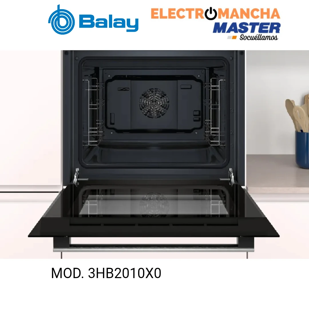 HORNO BALAY 3HB2010X0 MULTIFUNCION INOX. CLASE A 3