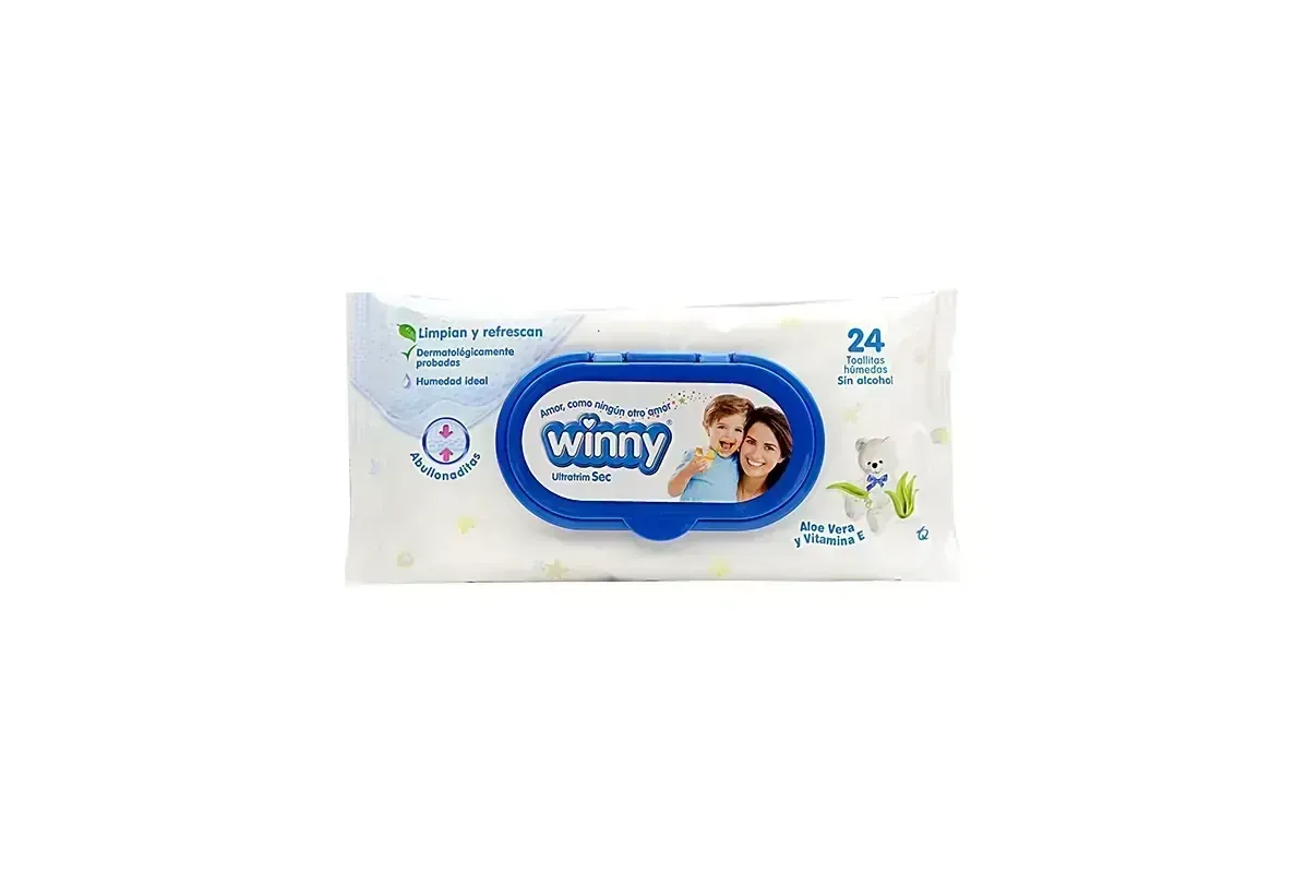TOALLITAS HUMEDAS WINNY X 24