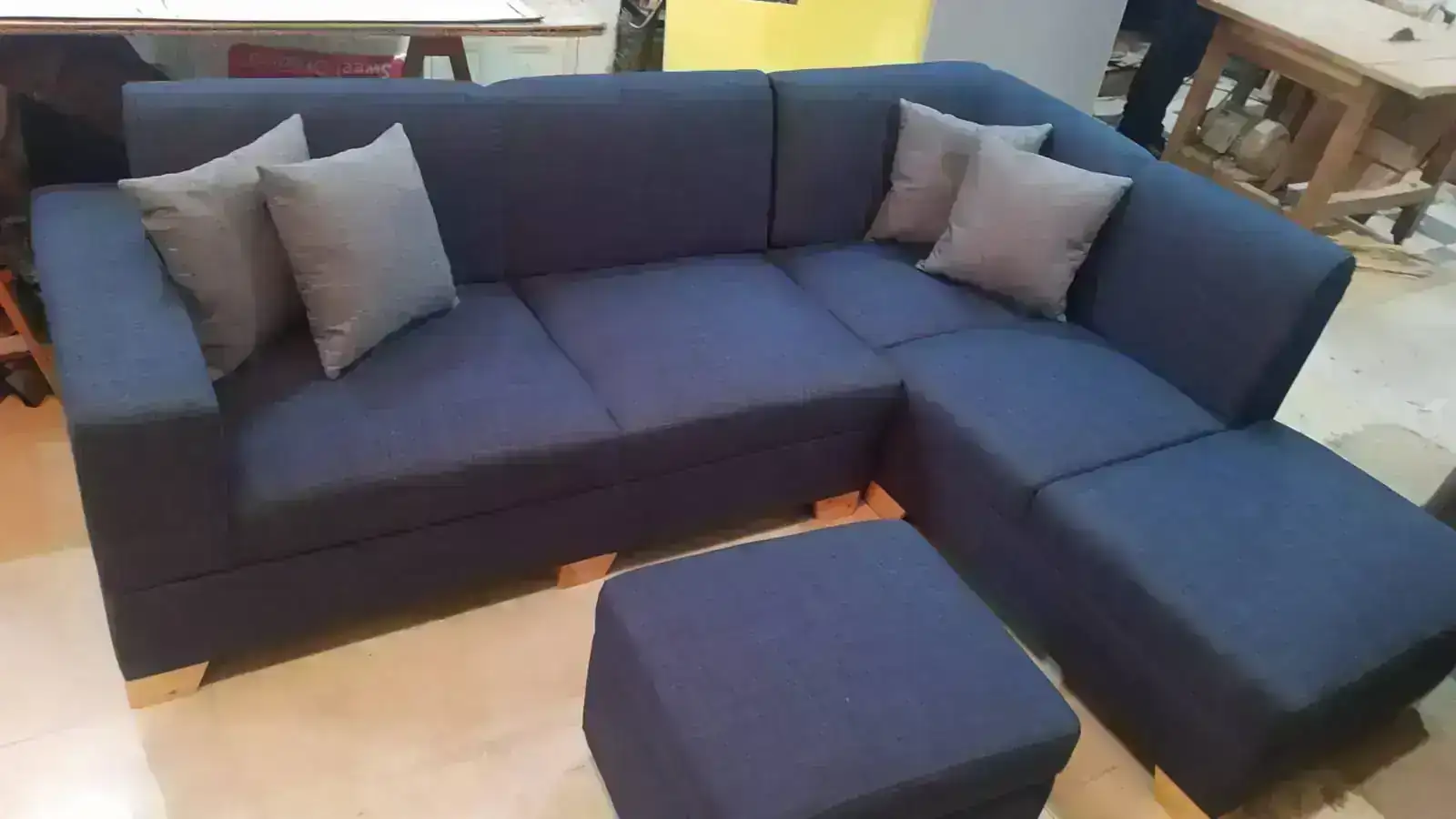 SALA EN L ESTILO MODERNO  2