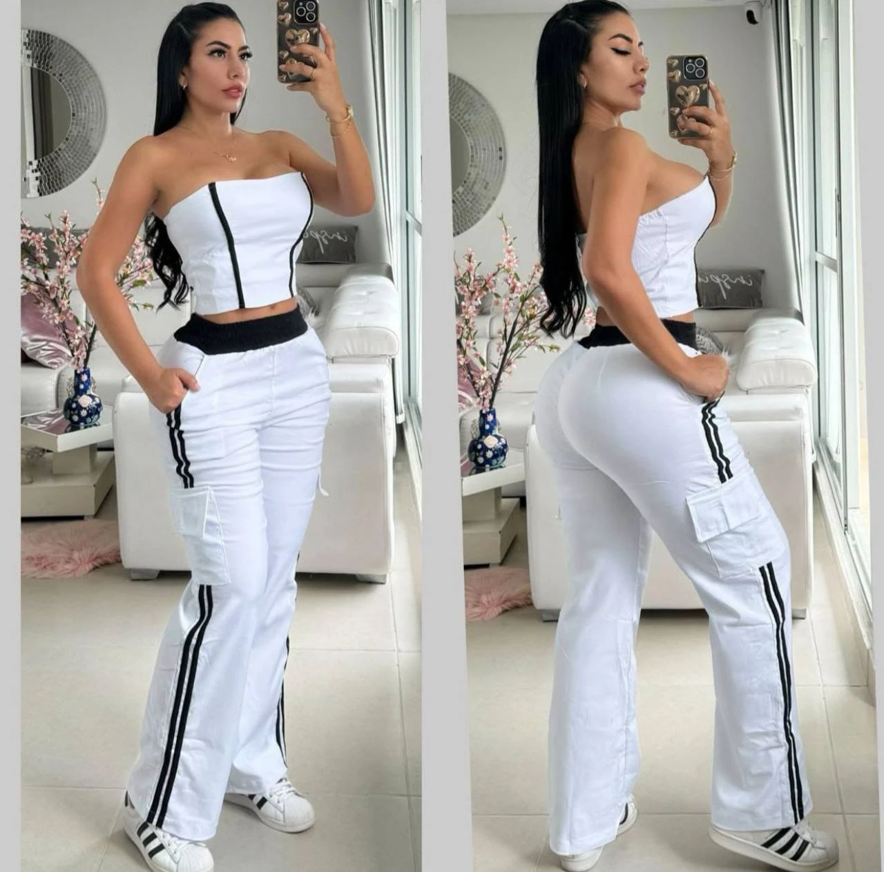 Conjunto blusas pantalón  2