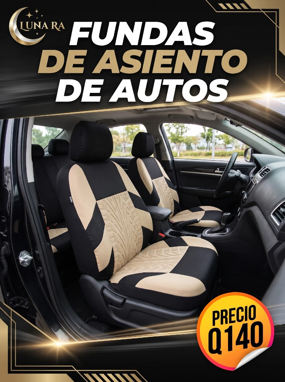 FUNDAS PARA ASIENTOS DE AUTOS 🚓