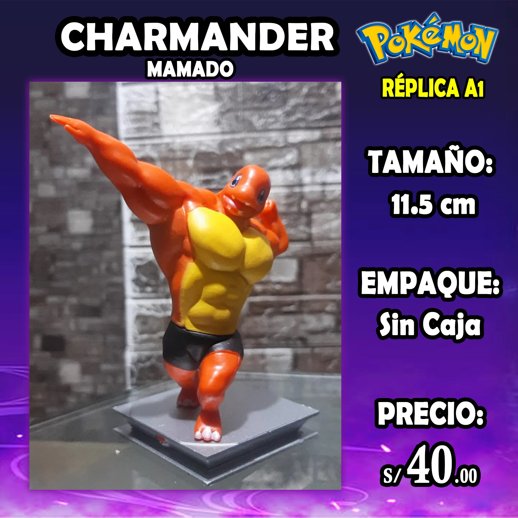 Charmander Mamado