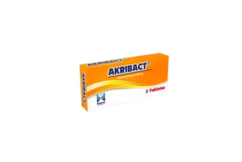 AKRIBACT TBL X 3 AZITROMICINA