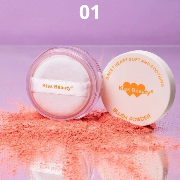 Rubor en polvo kiss beauty ☺️✨✨ 6
