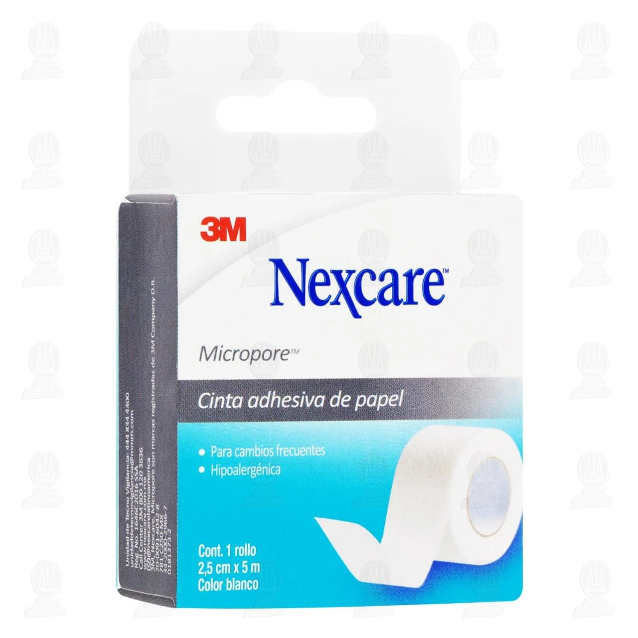 Cinta microporosa (nexcare)