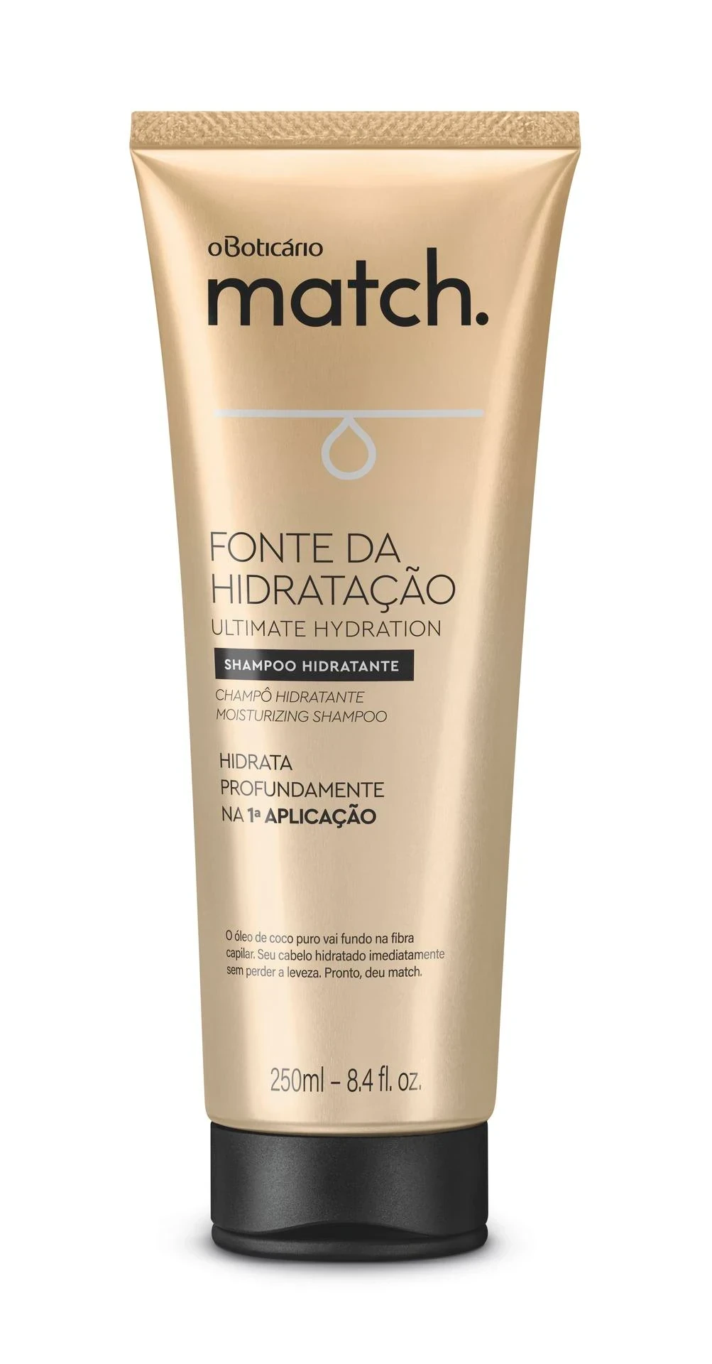 Match Shampoo Fuente de Hidratación, 250ml
