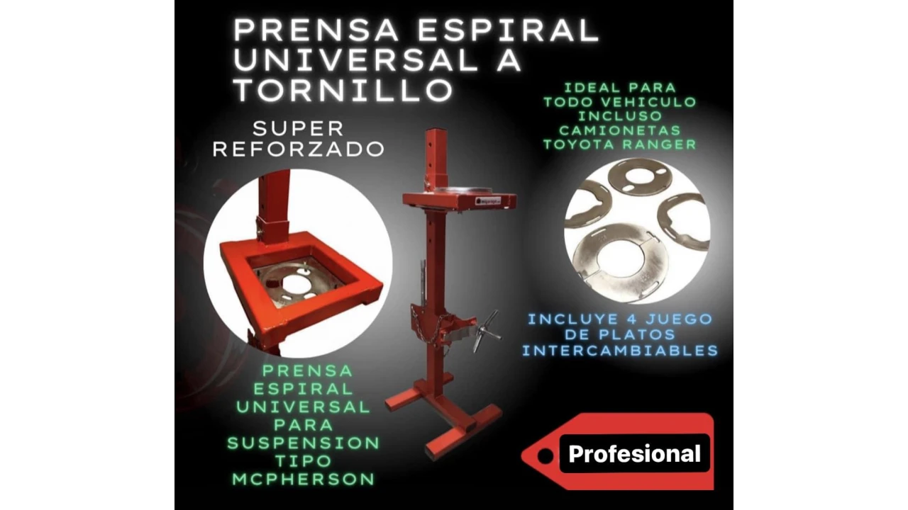 Prensa espiral manual de pie pz force