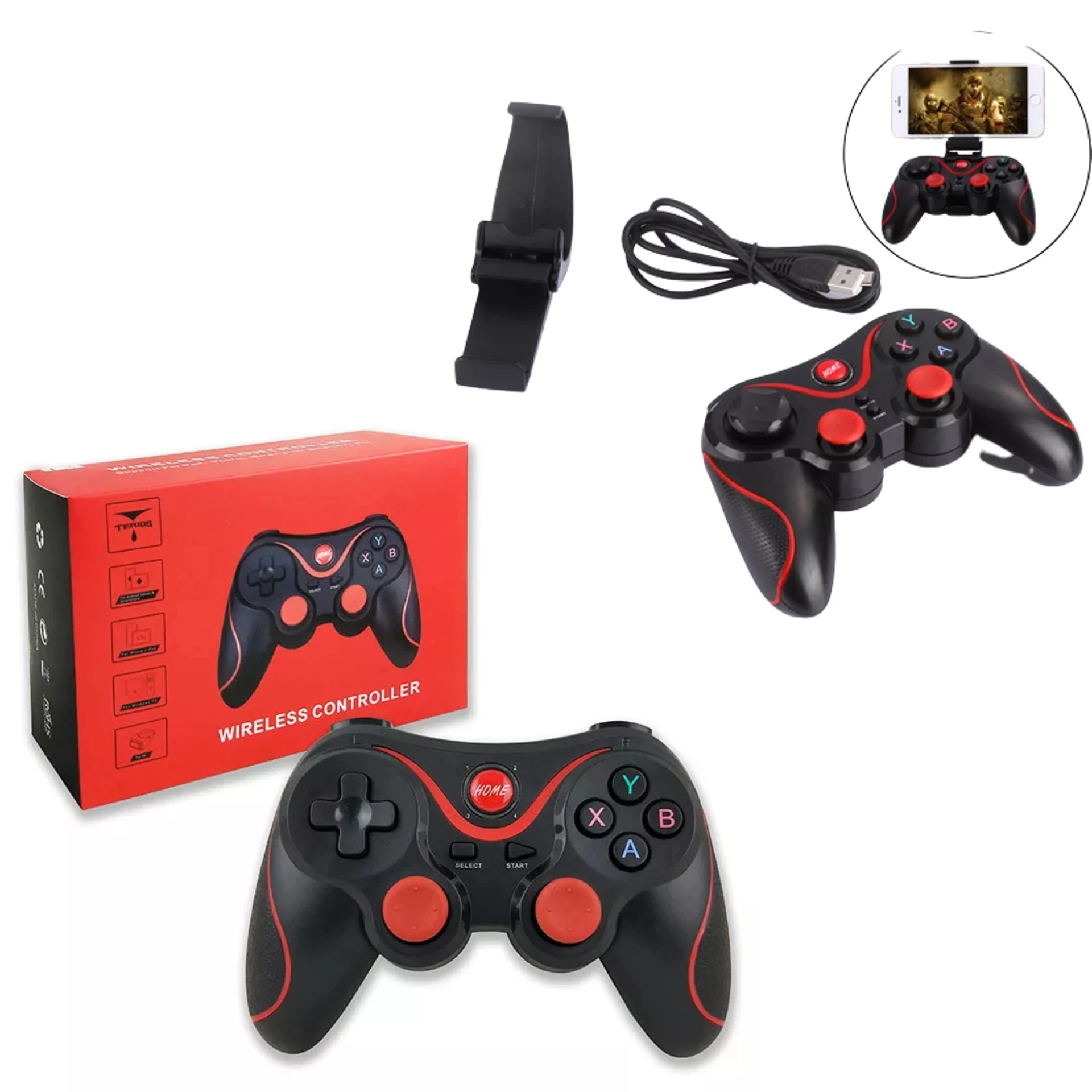 Joystick Bluetooth Con Soporte Para Celular PRO 2