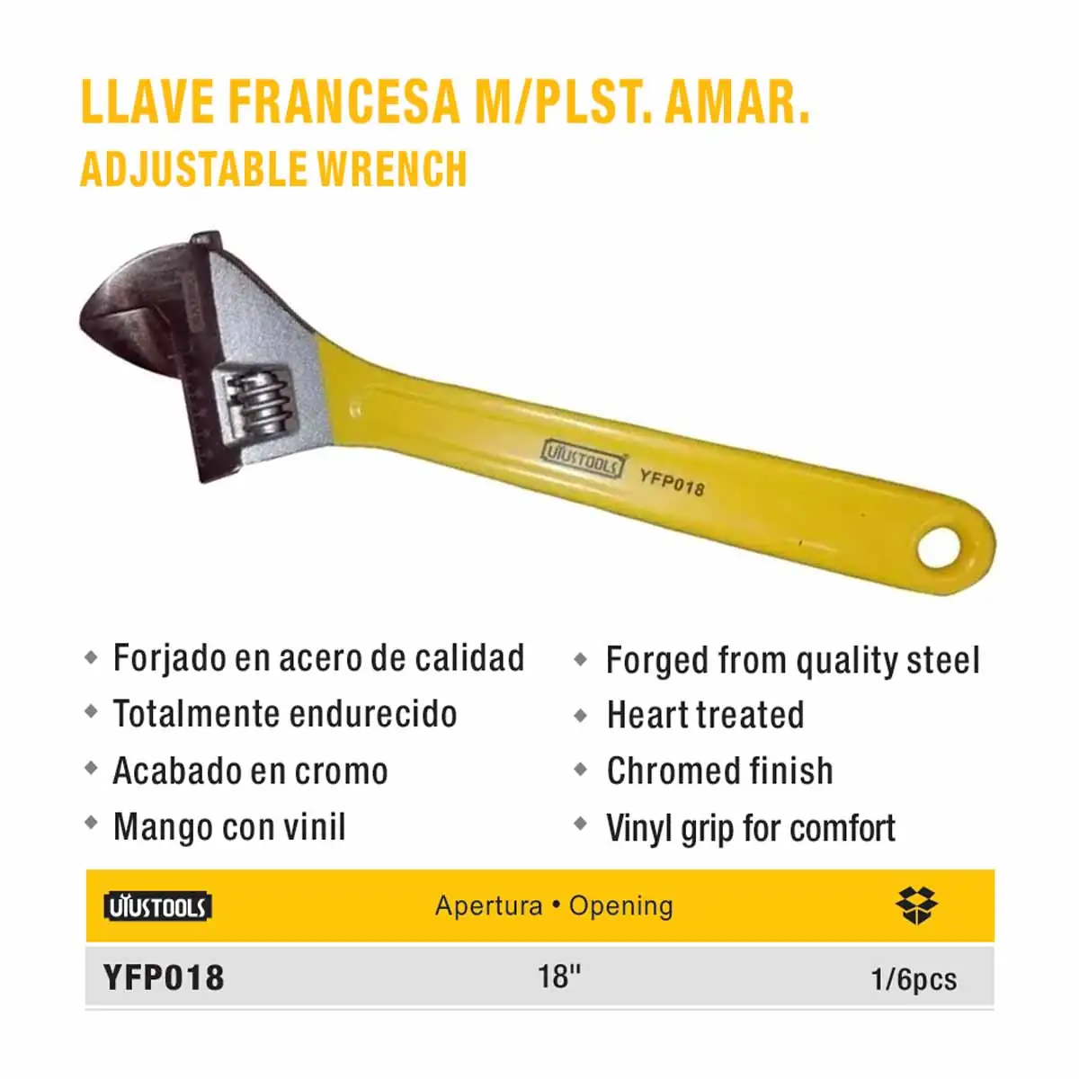 LLAVE CRESSEN UYUST 18"