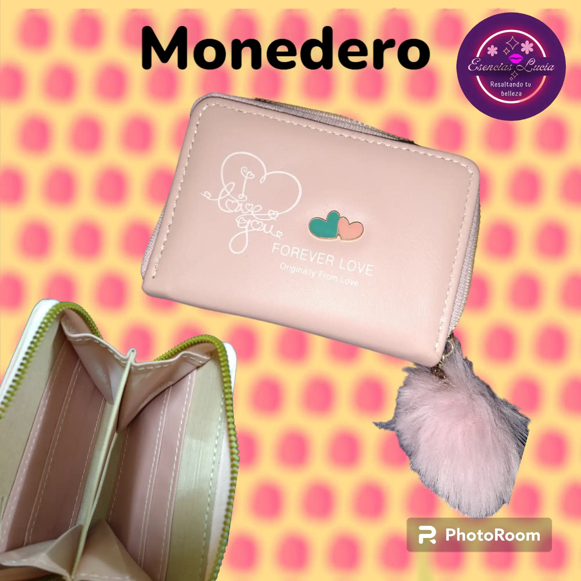Monedero Rosa