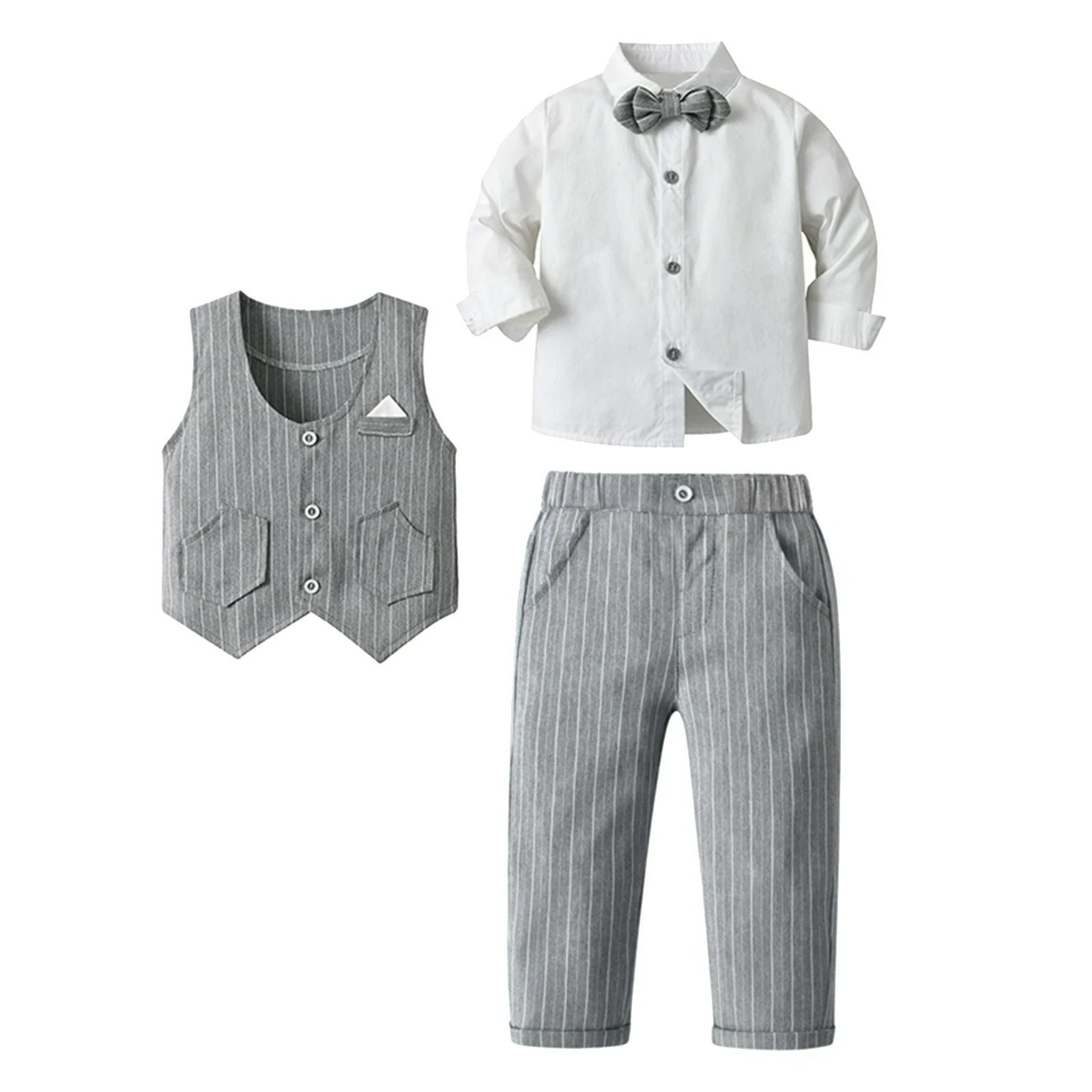 TRAJE ELEGANTE LARGO  4