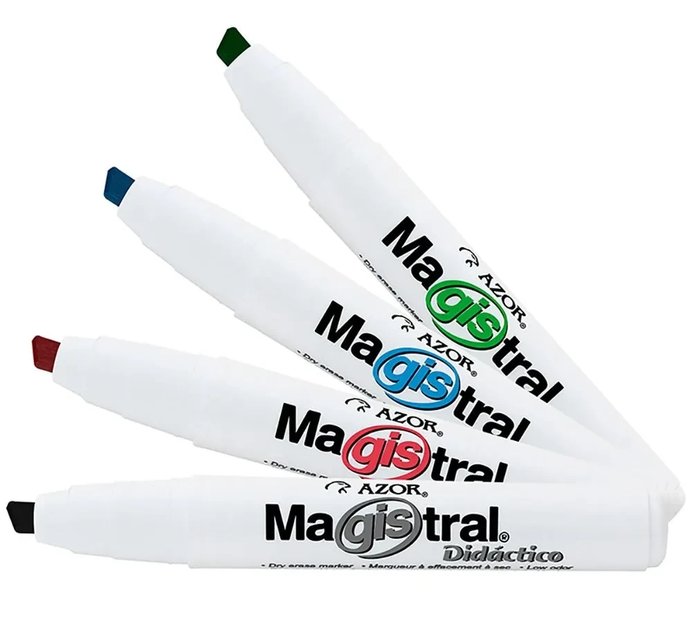Marcador para pintarrón Magistral con 4 piezas 2