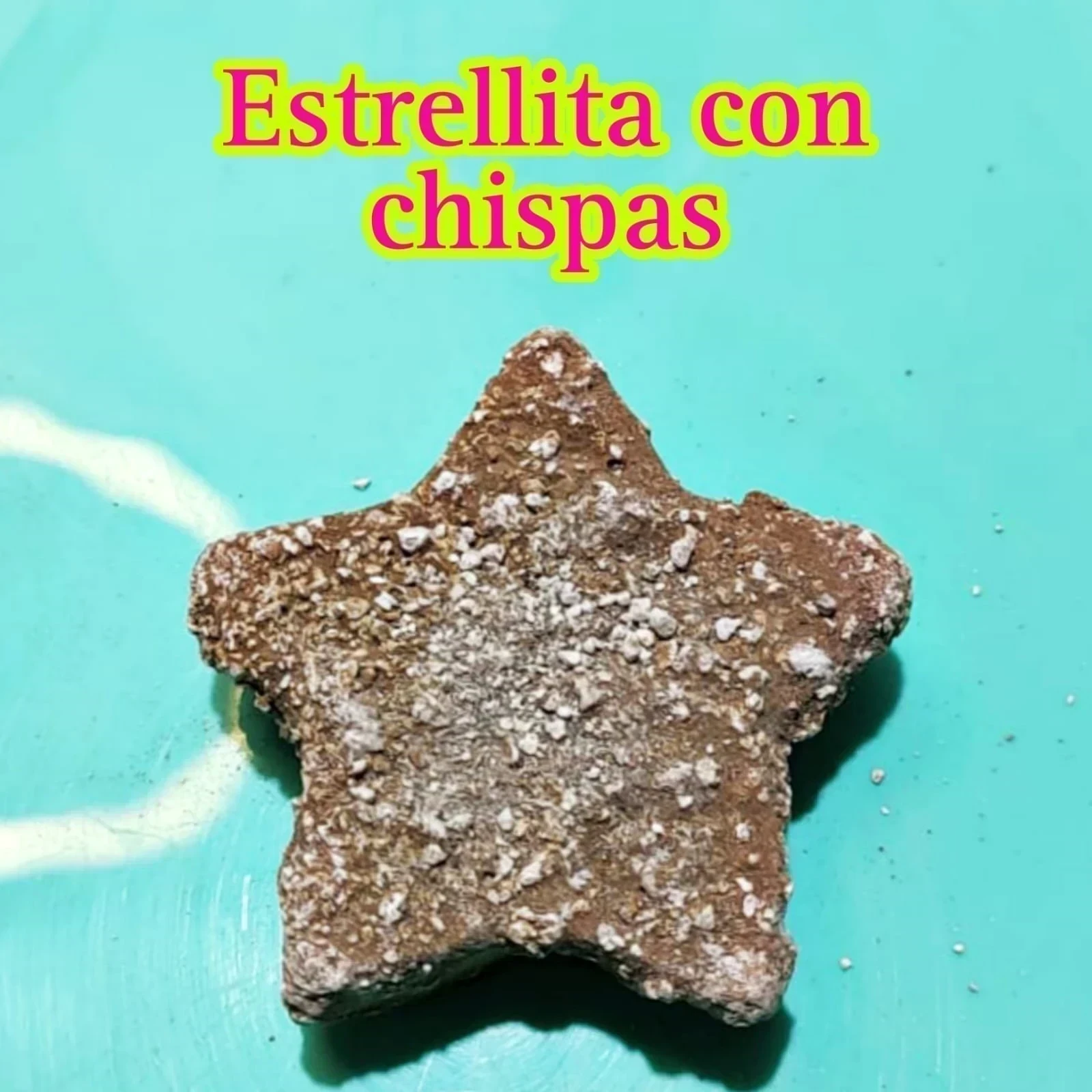 Estrellita con Chispas (café o blanca)
