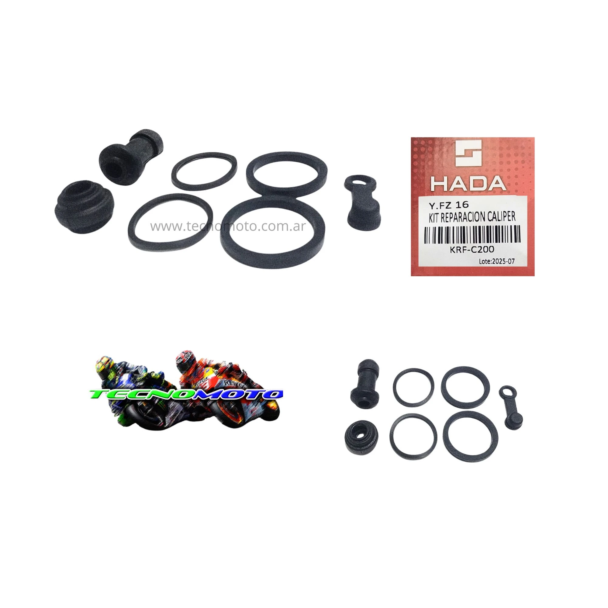 REPARACION CALIPER YAMAHA 160 FZ-49699