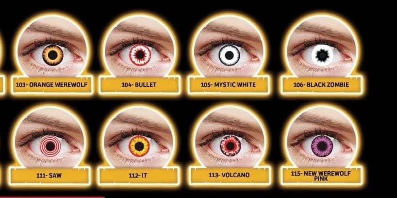 Pupilentes Crazylab 4