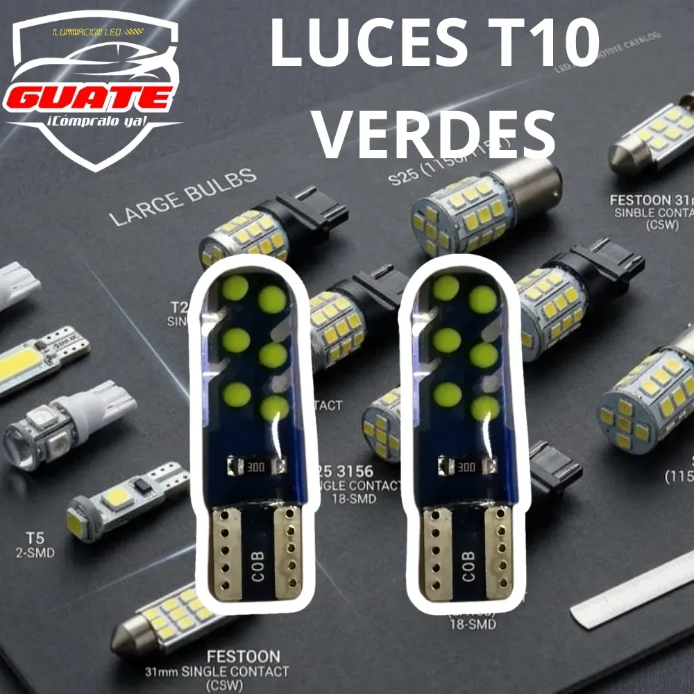 T10 VERDES 