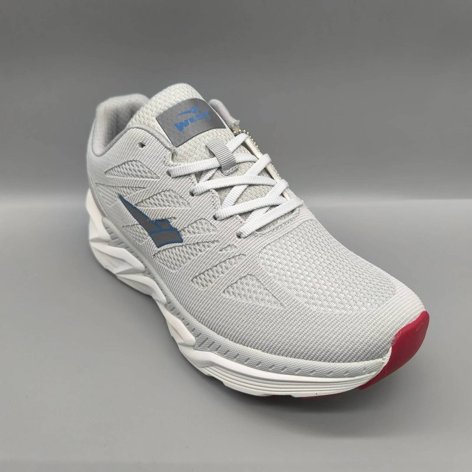 WEST DE HOMBRE LT GREY/WHITE/RED 2