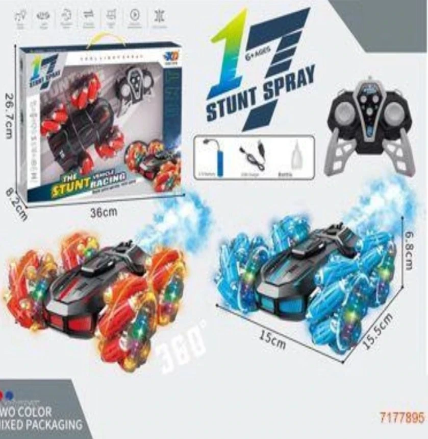 Juguete auto STUNT SPRAY 3688G129A 2