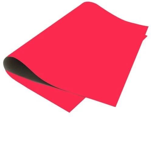 Foamy rojo pliego liso 75x90