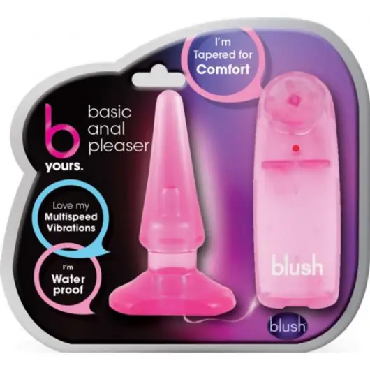 ANAL PLEASER PINK vibrador 