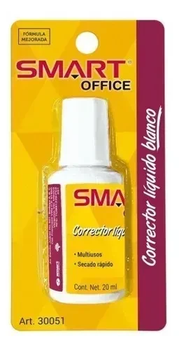 Corrector smart liquido frasco 20 ml brocha 4