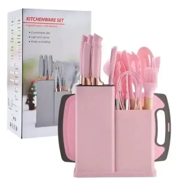 Juego de utensilios de cocina 19 piezas  4