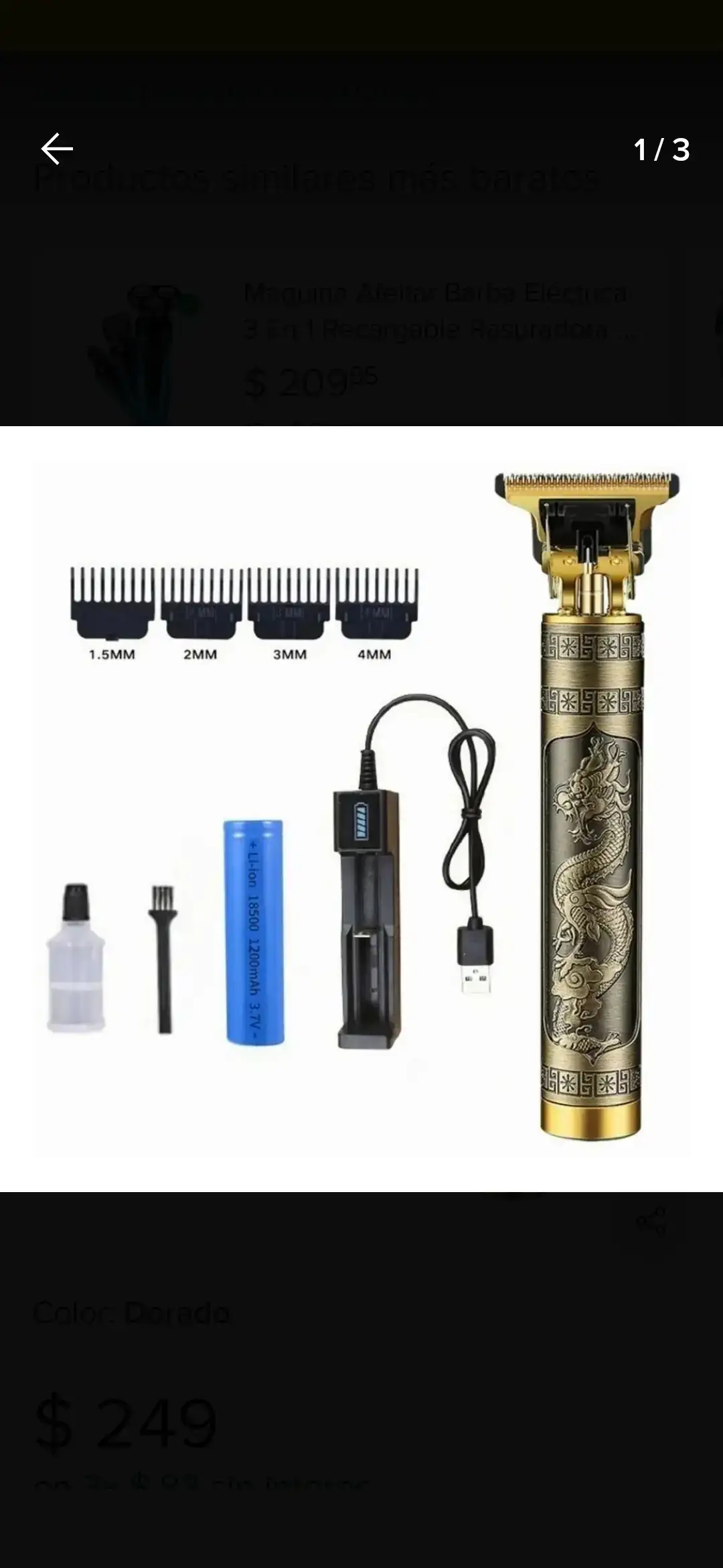 Hair Trimmer Profesional  2