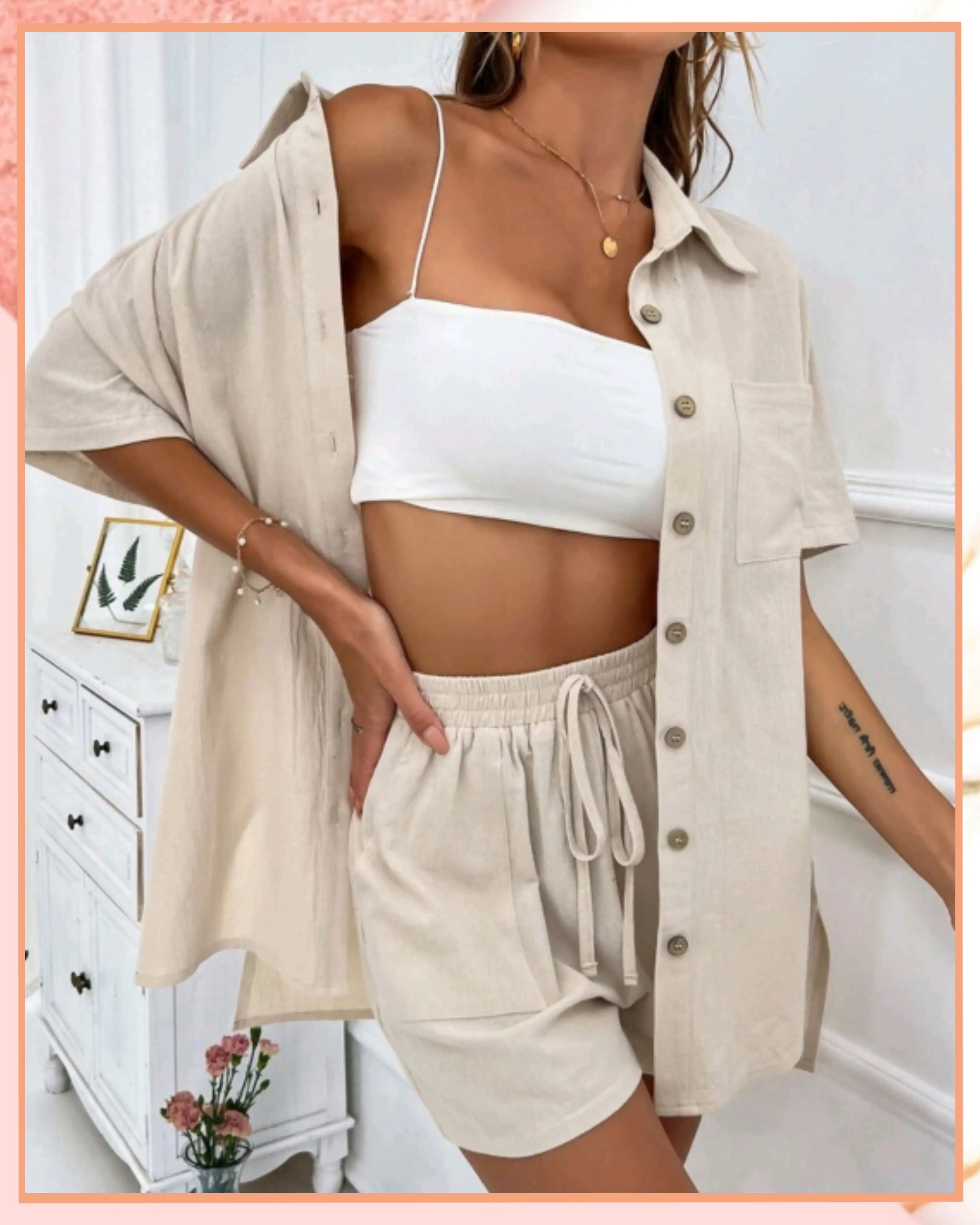 S - Conjunto camisa y shorts 3