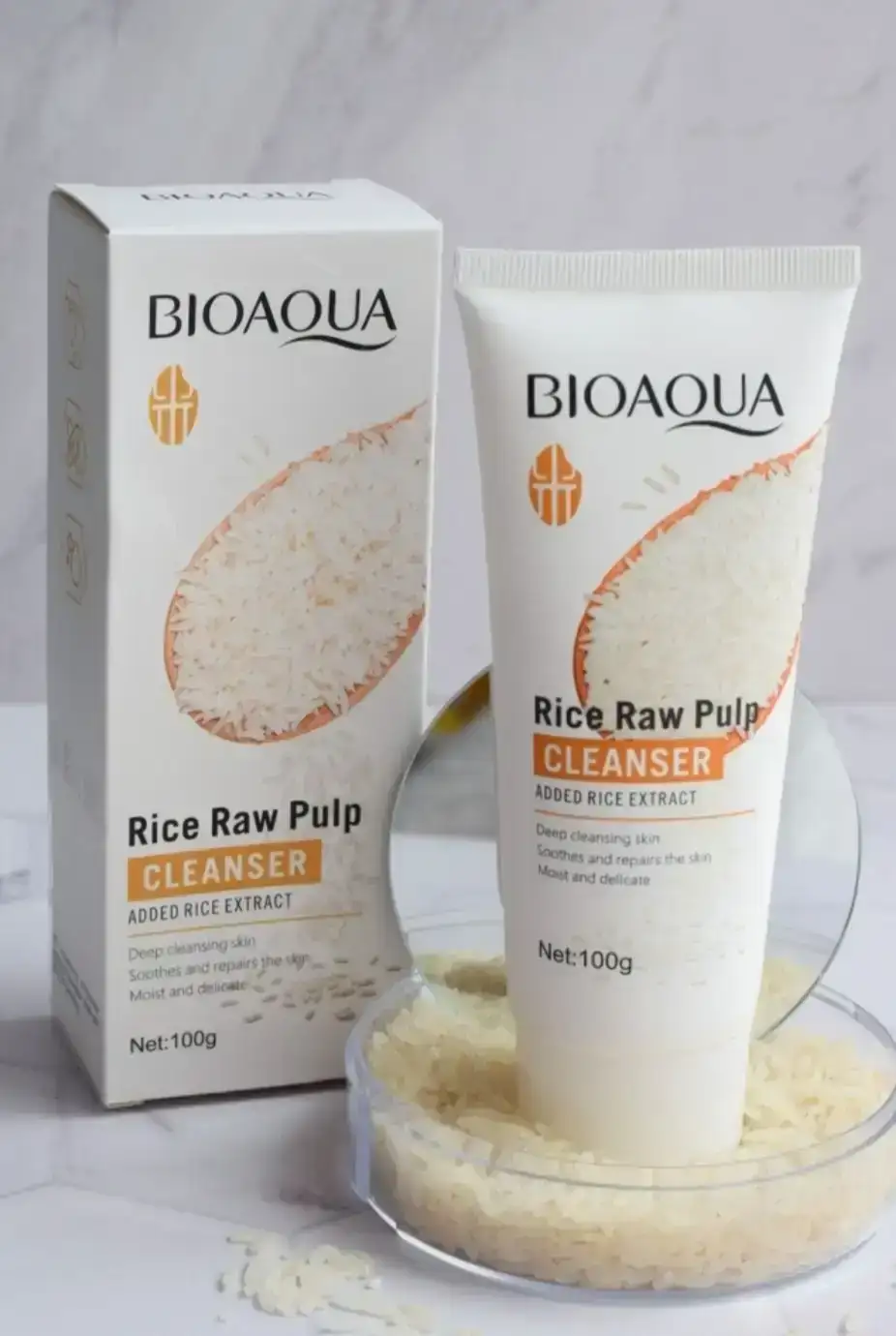 Jabón líquido de arroz Bioaqua
