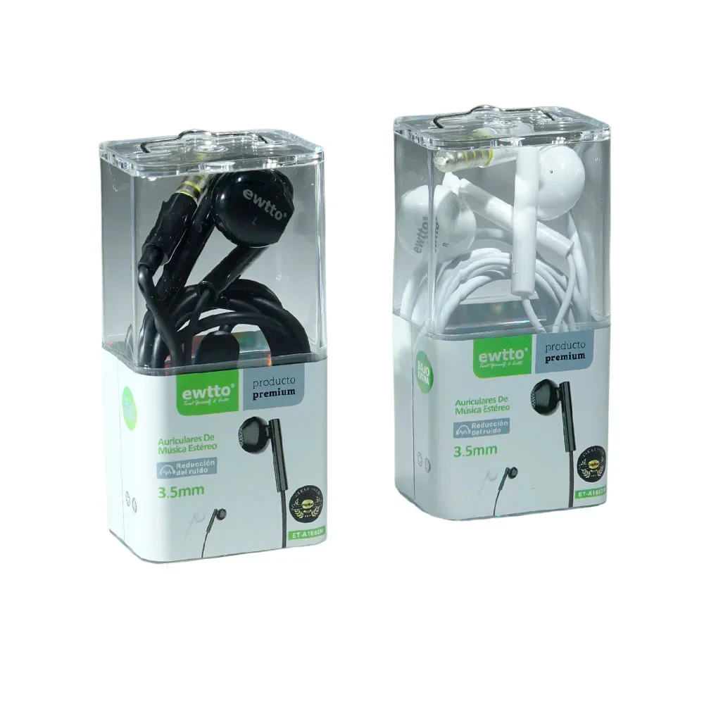 AUDIFONO IN EAR EWTTO JACK 3.5MM