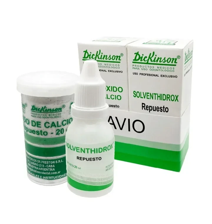 HIDROXIDO DE CALCIO PURO AVIO 20g + 20ml. - DICKINSON      