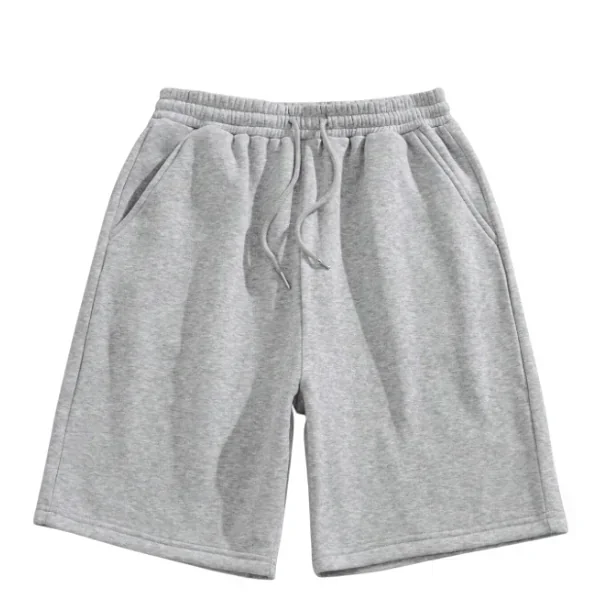 Shorts de cintura con cordón con bolsillo oblicuo