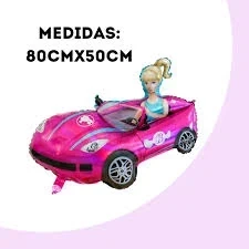Barbie en auto 