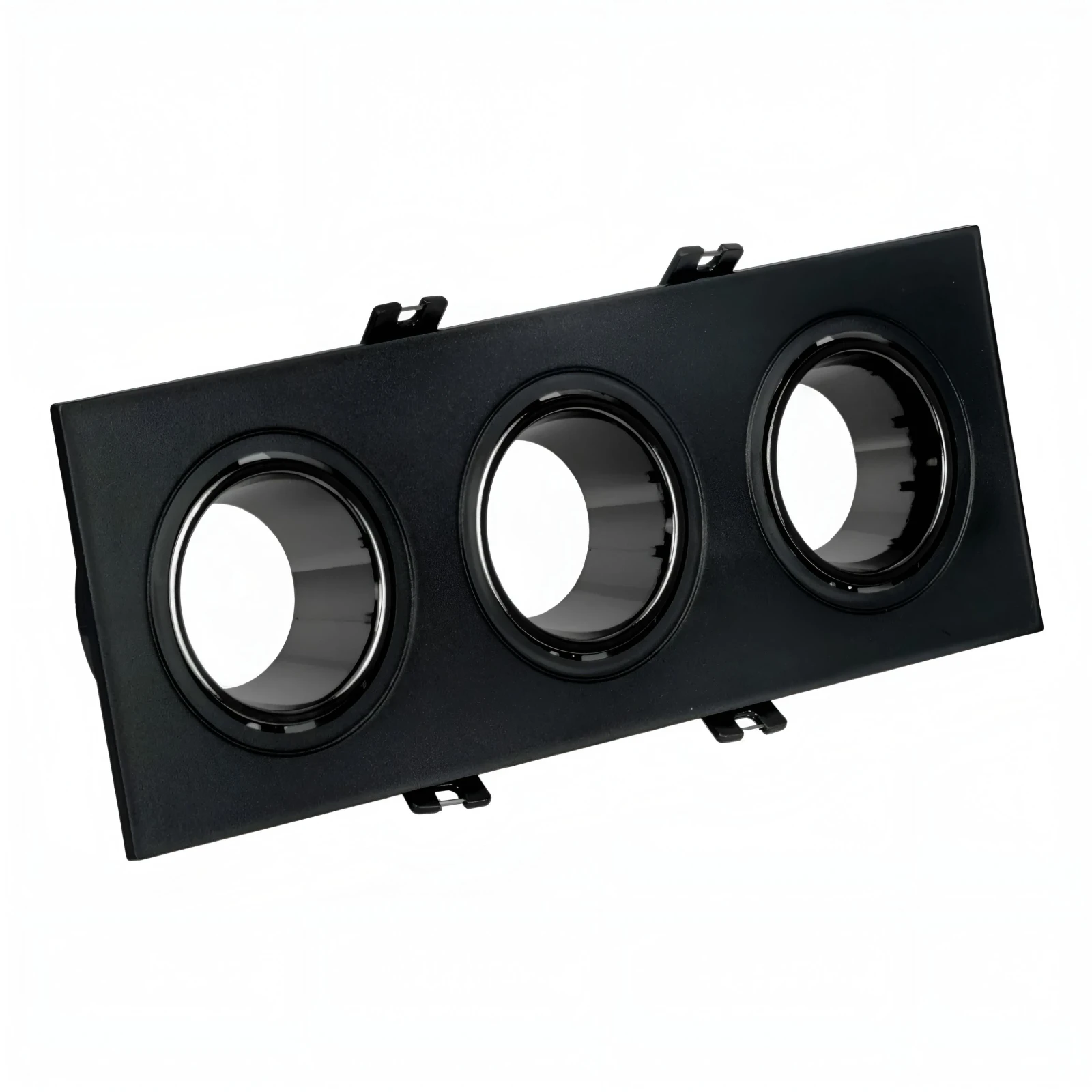 CARCASA NEGRA PARA DICROICO 3L GU10