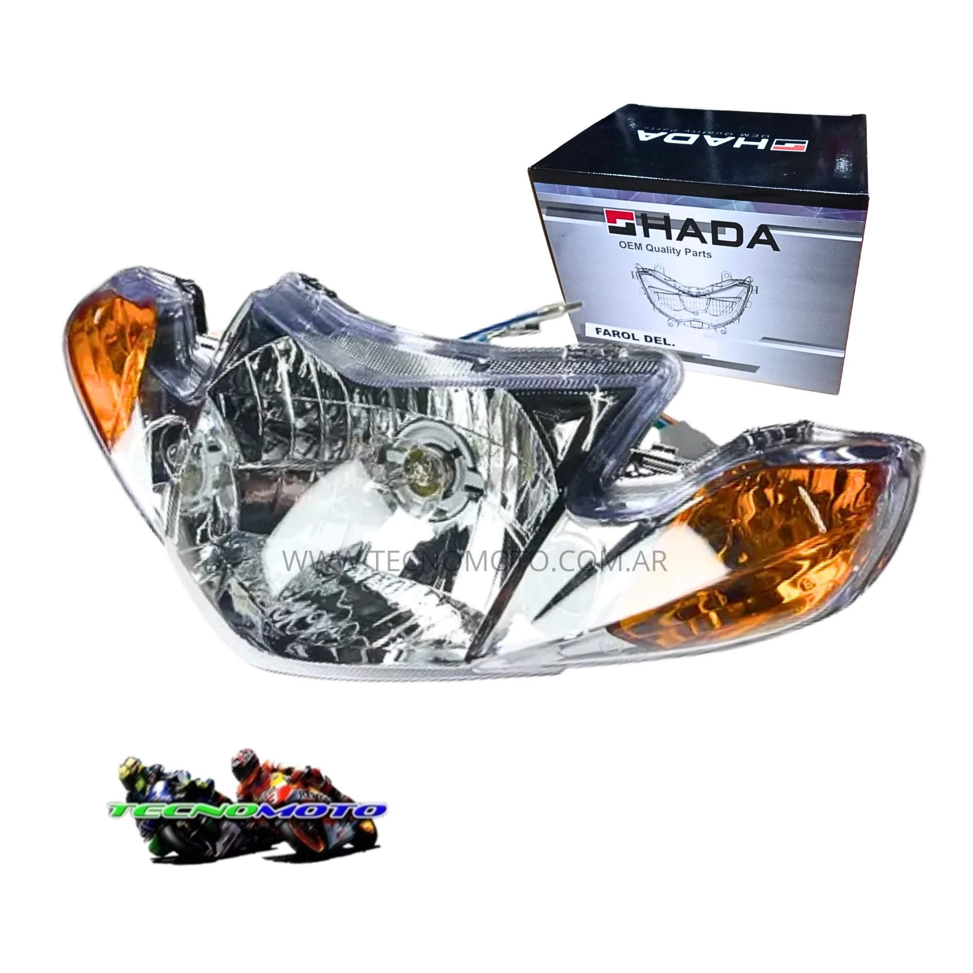OPTICA DELANTERA YAMAHA 110 CRYPTON NEW -49985