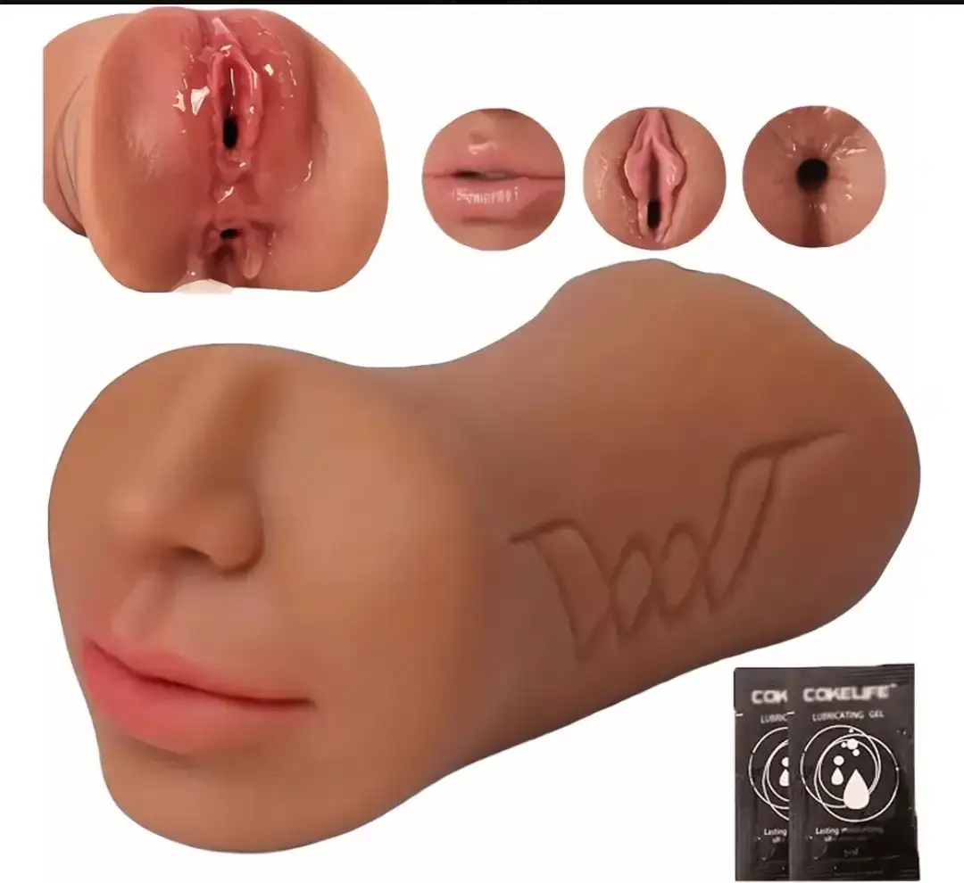 Masturbador 3 orificios