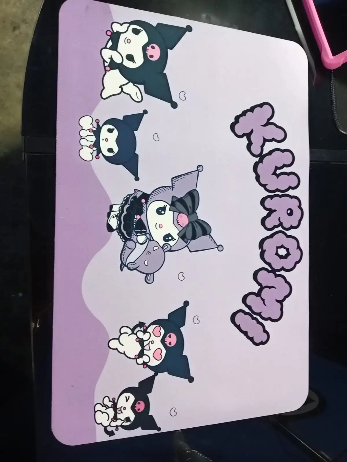 Tapete kuromi y hello kitty 2