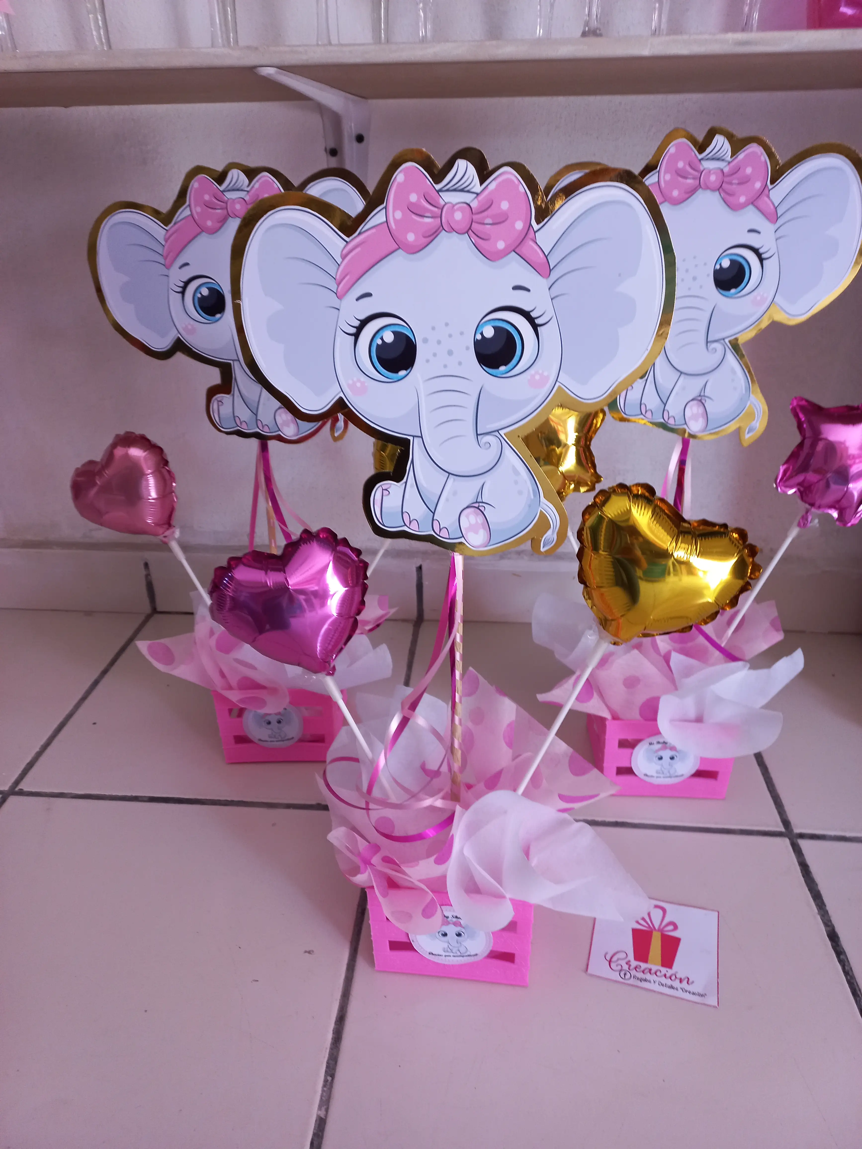 Elefantito rosa 2