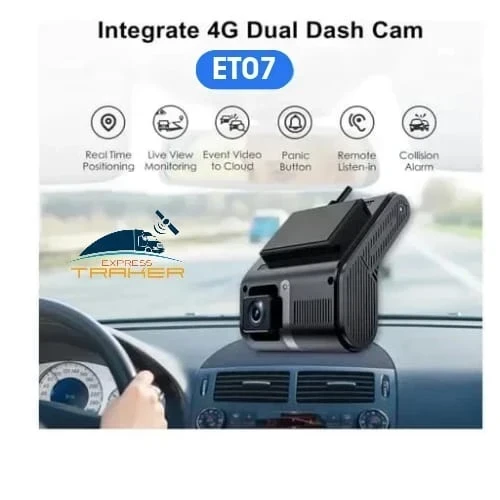 DASHCAM Cámara 4G/GPS con doble lente : frontal e interior 7