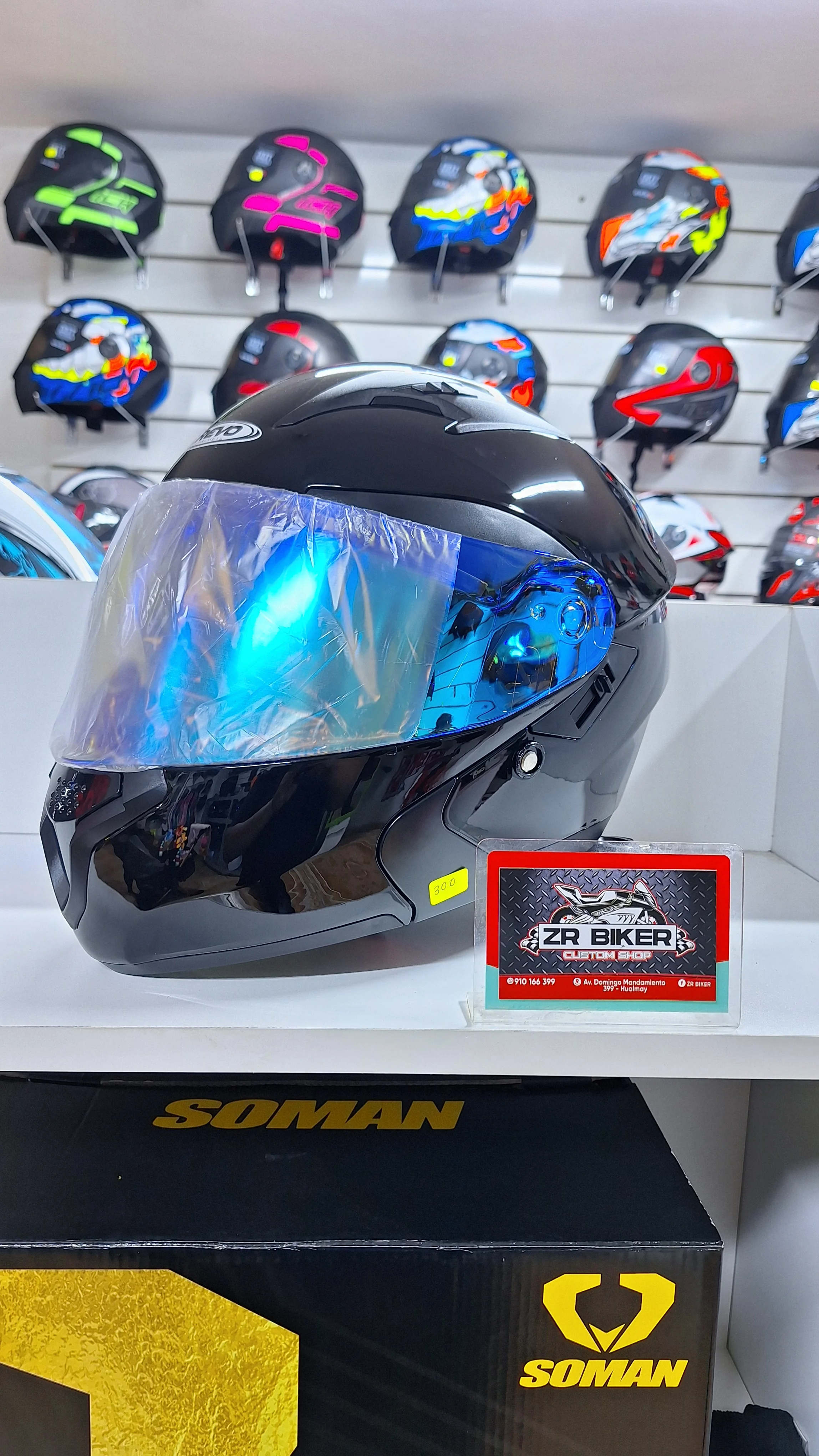 CASCO REVO BLACK BRILLO 2