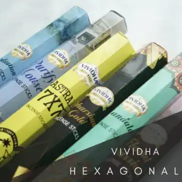 Sahumerios vividha hexagonales